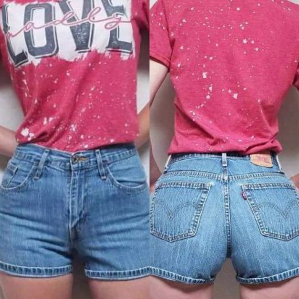 VINTAGE Levi's High Rise Daisy Duke Denim Shorts